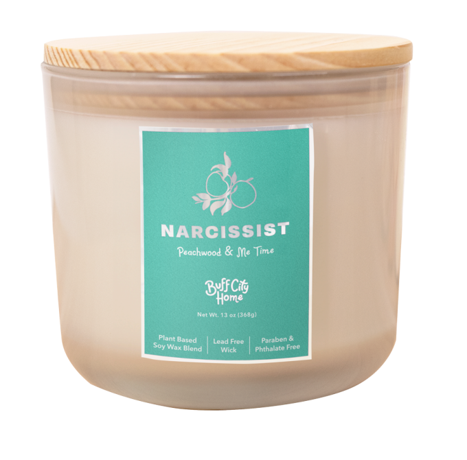 Narcissist 2-Wick Candle - Image 3