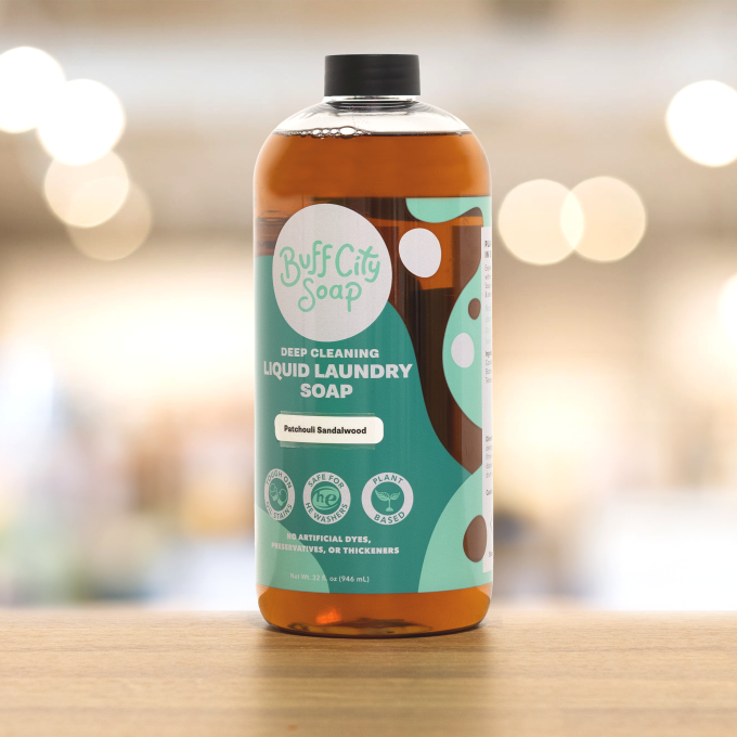 Patchouli Sandalwood Liquid Laundry Soap - Image 5